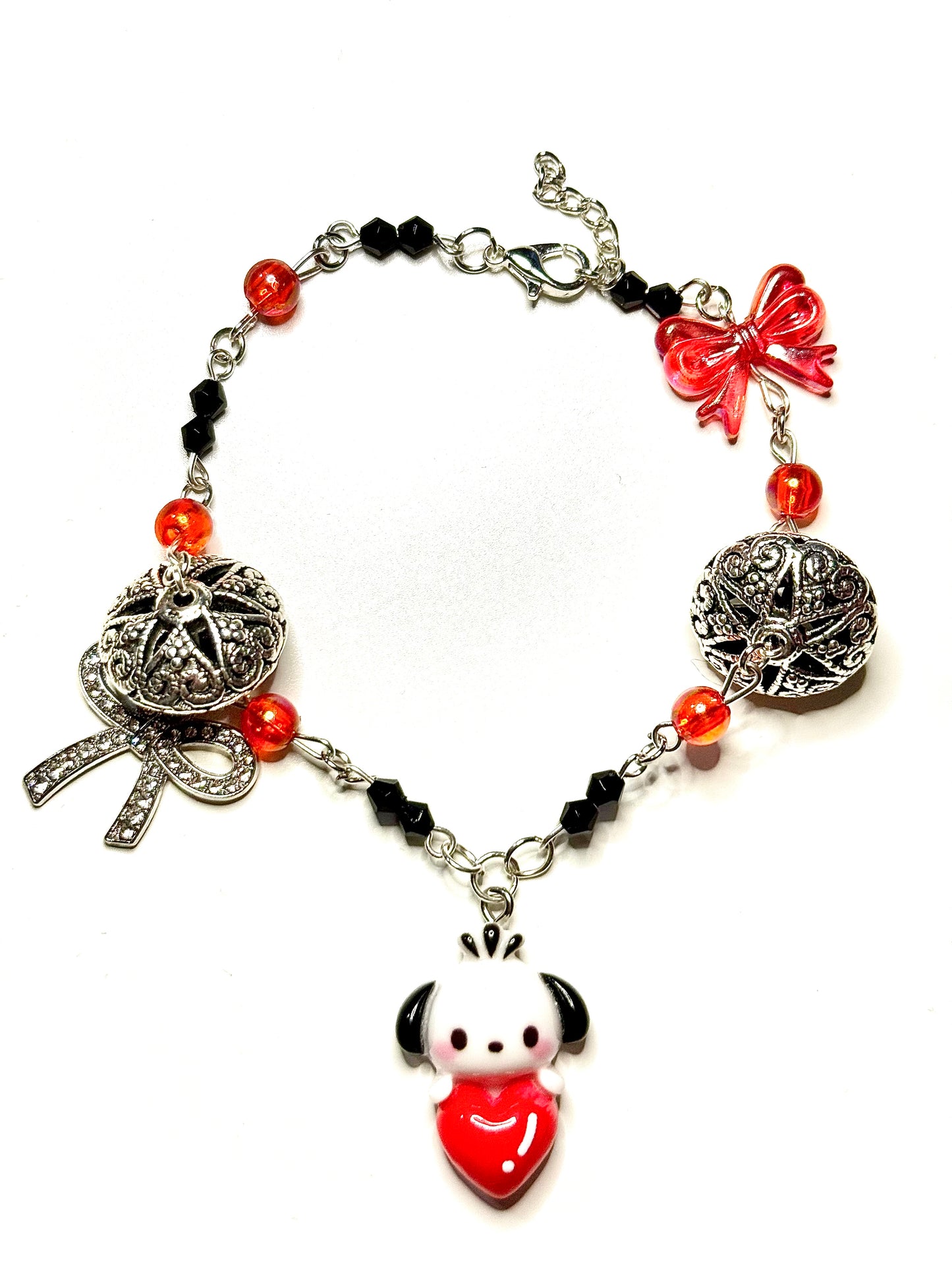 Pochacco grunge inspired bracelet